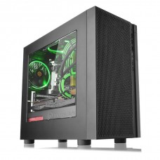 Thermaltake Tempered Glass Black SPCC Versa H18TG