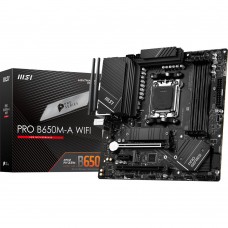 MSI PRO B650M-A WIFI DDR5-4800, PCIe 4.0 x16, Dual M.2 WIFI BT