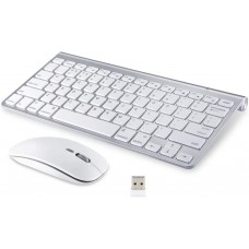 Wireless Keyboard & Mouse Set 2.4GHz Portable Slim 