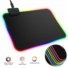 Gaming Mouse Pad RGB LED Light Color Switching